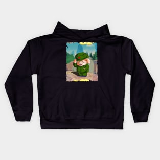 OOLONG MERCH VTG Kids Hoodie